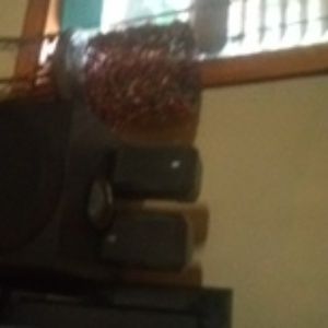 Yamaha surround sound system with all speakers